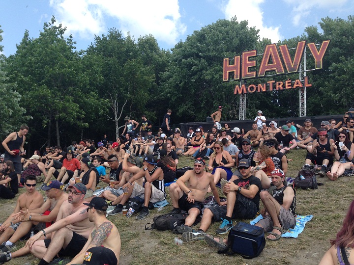 Heavy Montreal at Parc Jean-Drapeau, Sunday Aug. 10, 2014.