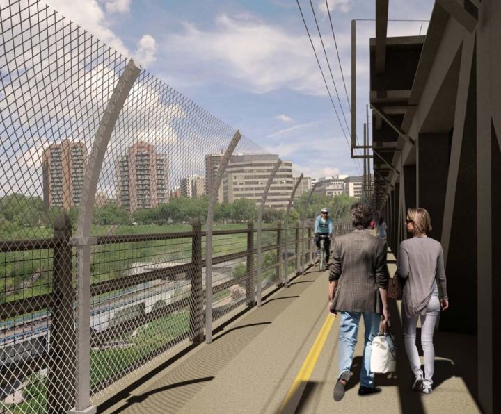 high level bridge barriers