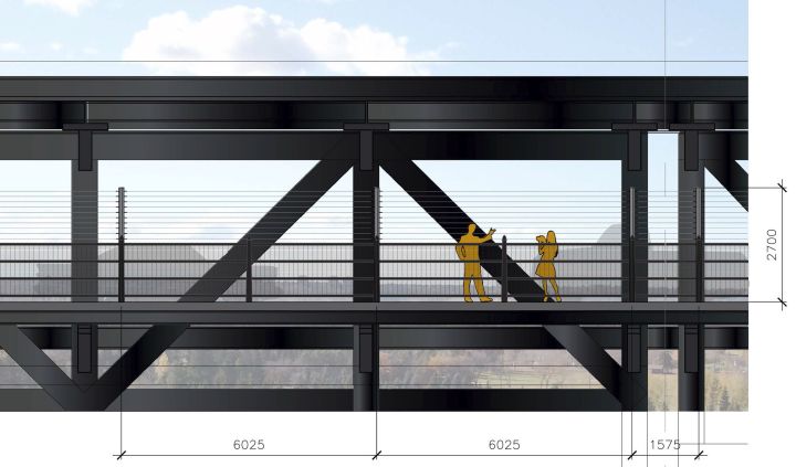 high level bridge barriers