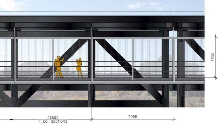 high level bridge barriers