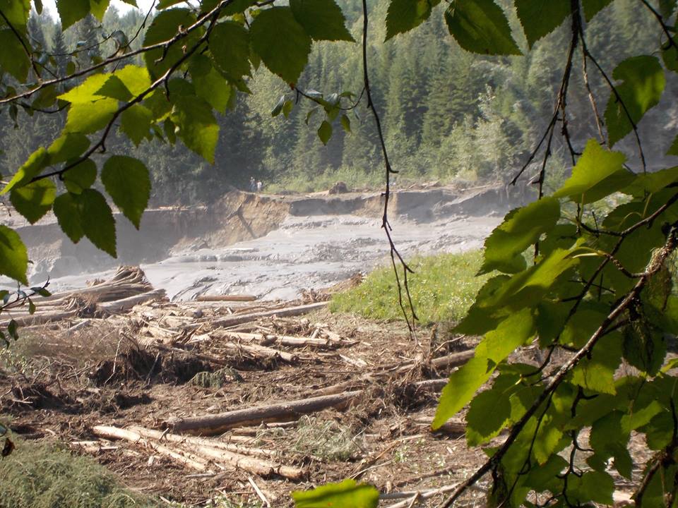 Post-breach, credit Larry Chambers.