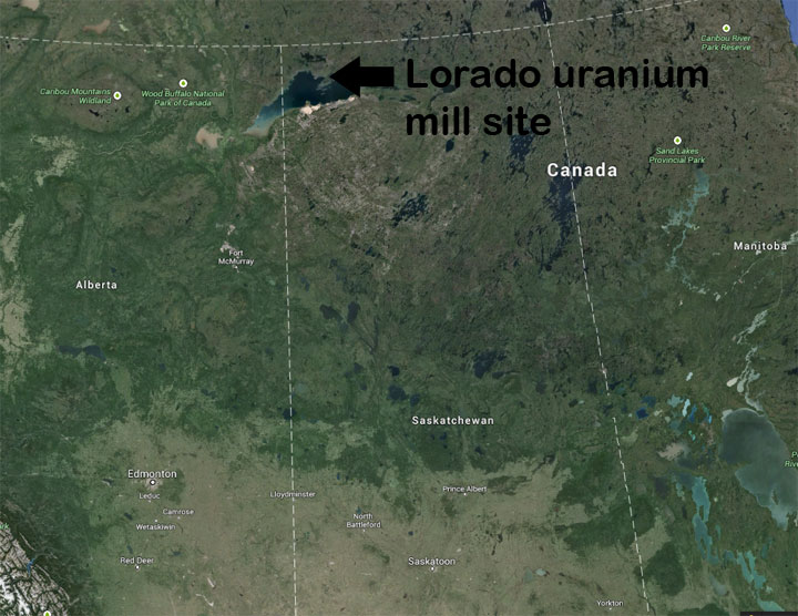 Tough conditions for cleanup 50 years later of former Saskatchewan uranium mill.