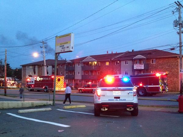 Early morning fire in Dartmouth