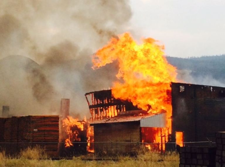UPDATE: Mill fire in Coldstream - image