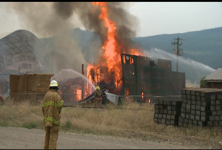 Coldstream Lumber workers back on the job after crippling fire - image