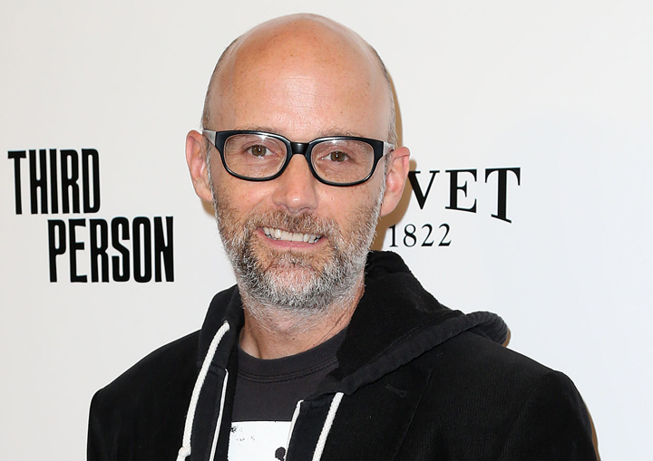 Recording artist Moby attends an event on June 9, 2014 in Hollywood, California.  