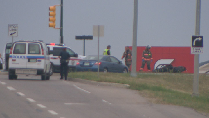 Motorcycle driver clocked doing almost double the speed limit in Saskatoon crashes moments later.