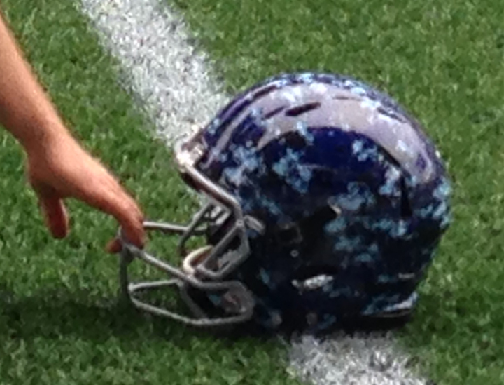 Winnipeg Blue Bombers CFL Signature new helmet