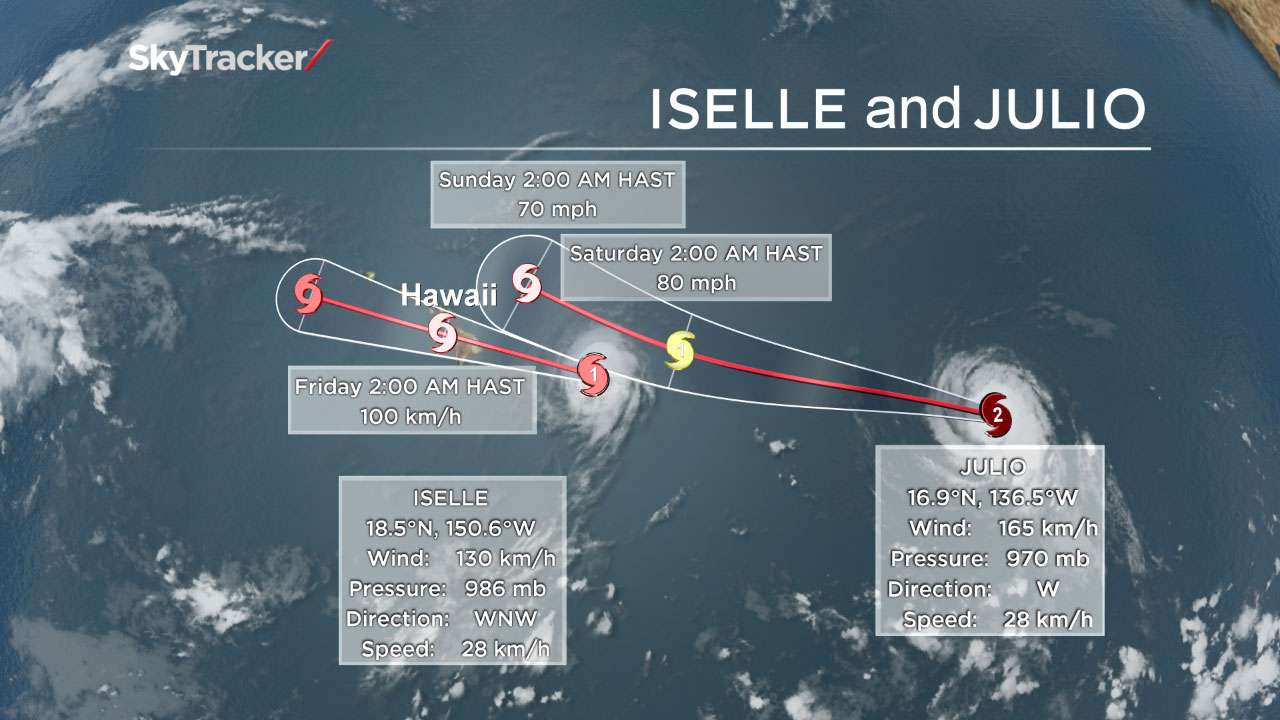 iselle hurricane track