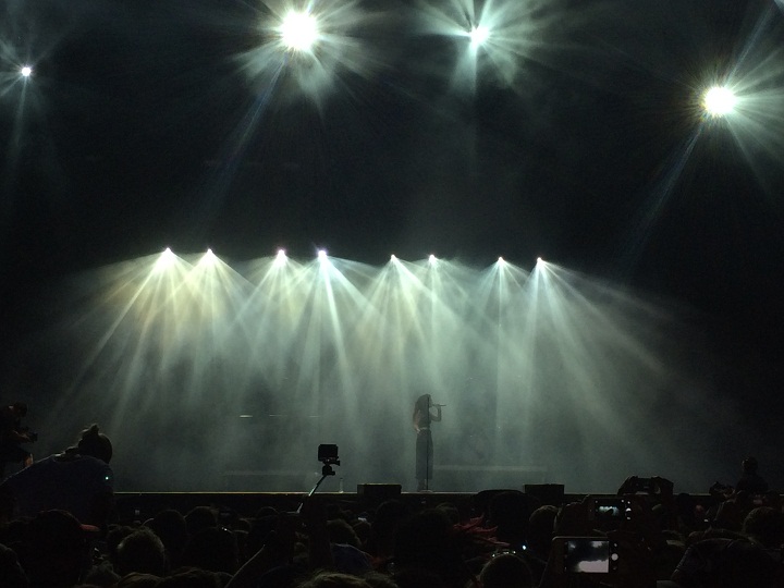 Lorde at Osheaga in Montreal on Sunday, August 3, 2014.
