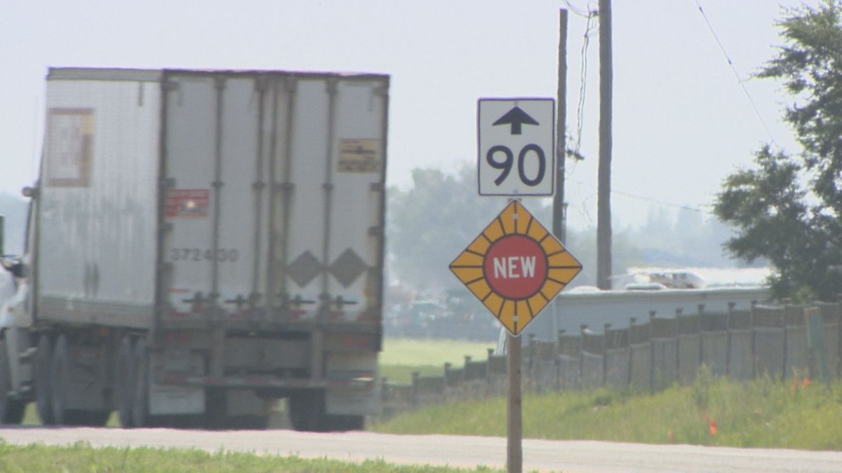 The speed limit is down on Highway 1 near Pilot Butte, but the number of speeding tickets is up.