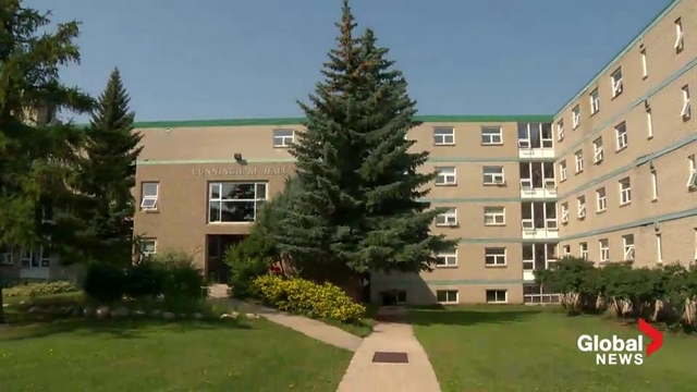 The dormitory at the Prairie Bible Institute, a Christian bible college in Three Hills. 