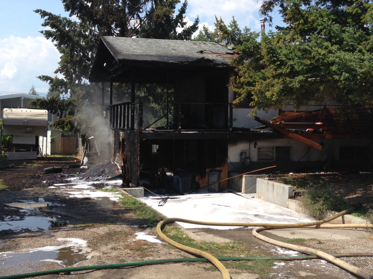 UPDATE: Fire consumes Kelowna home - image