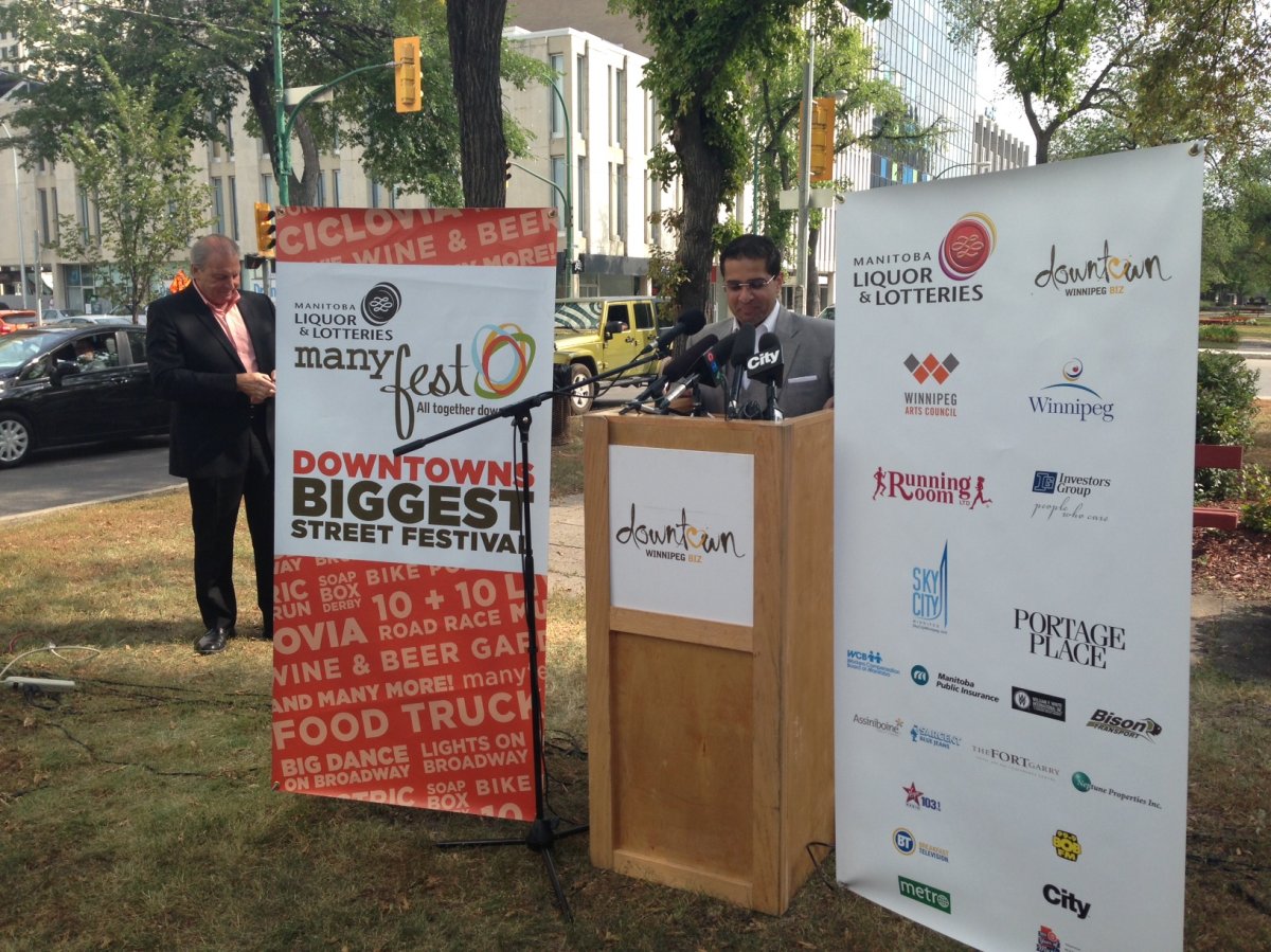 Sachit Mehra, Chairman of Downtown Biz, wants an expanded ManyFest to bring even more people downtown.