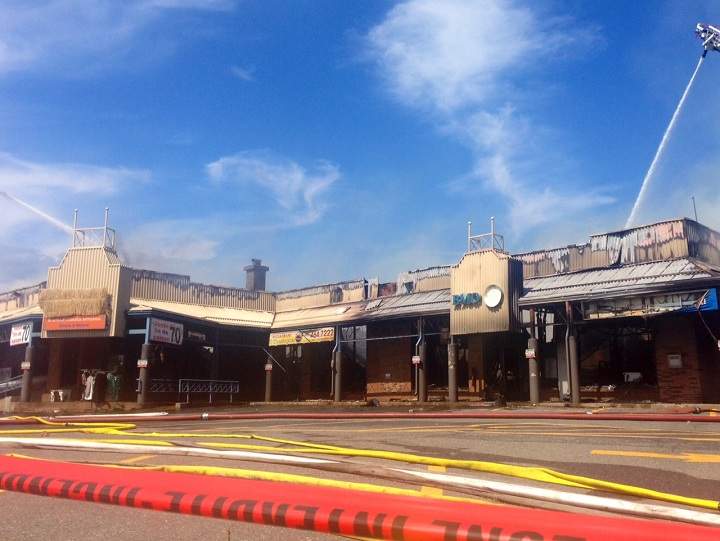 Med Pizza is located at this strip mall on Boulevard Sir-Wilfrid-Laurier.