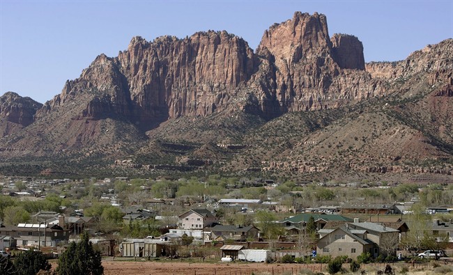 Town of Hildale, Utah: home to a polygamous sect. 