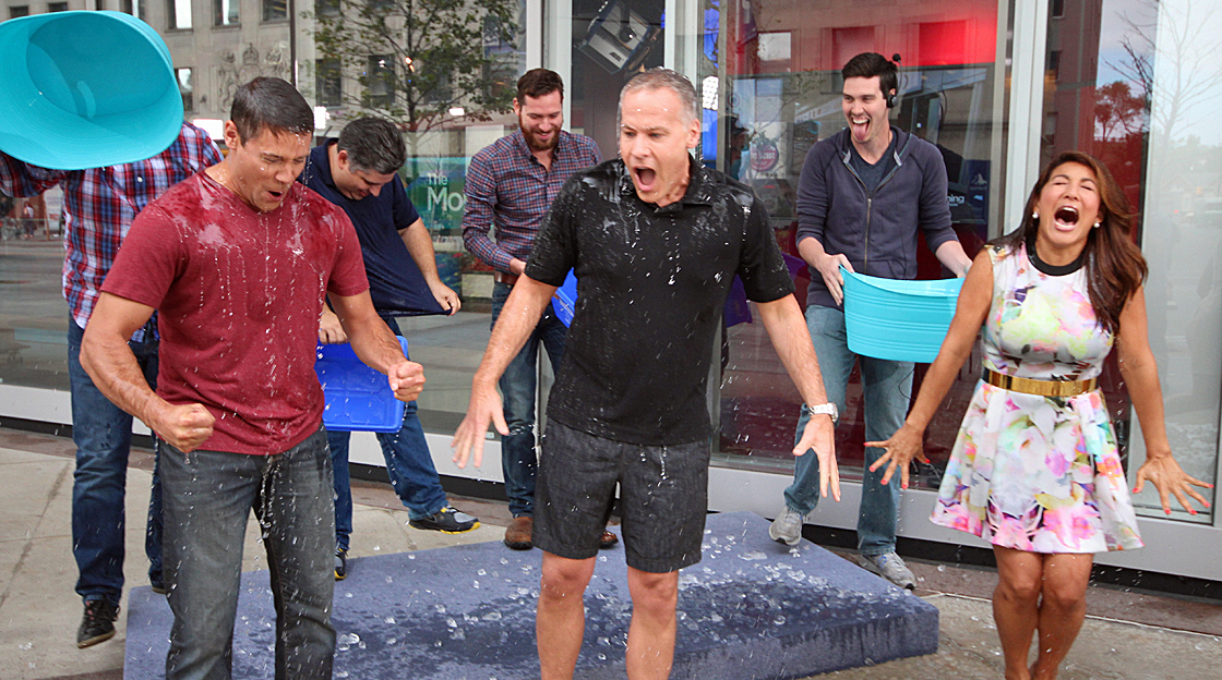 PHOTOS:  ‘The Morning Show’ does the ice bucket challenge - image