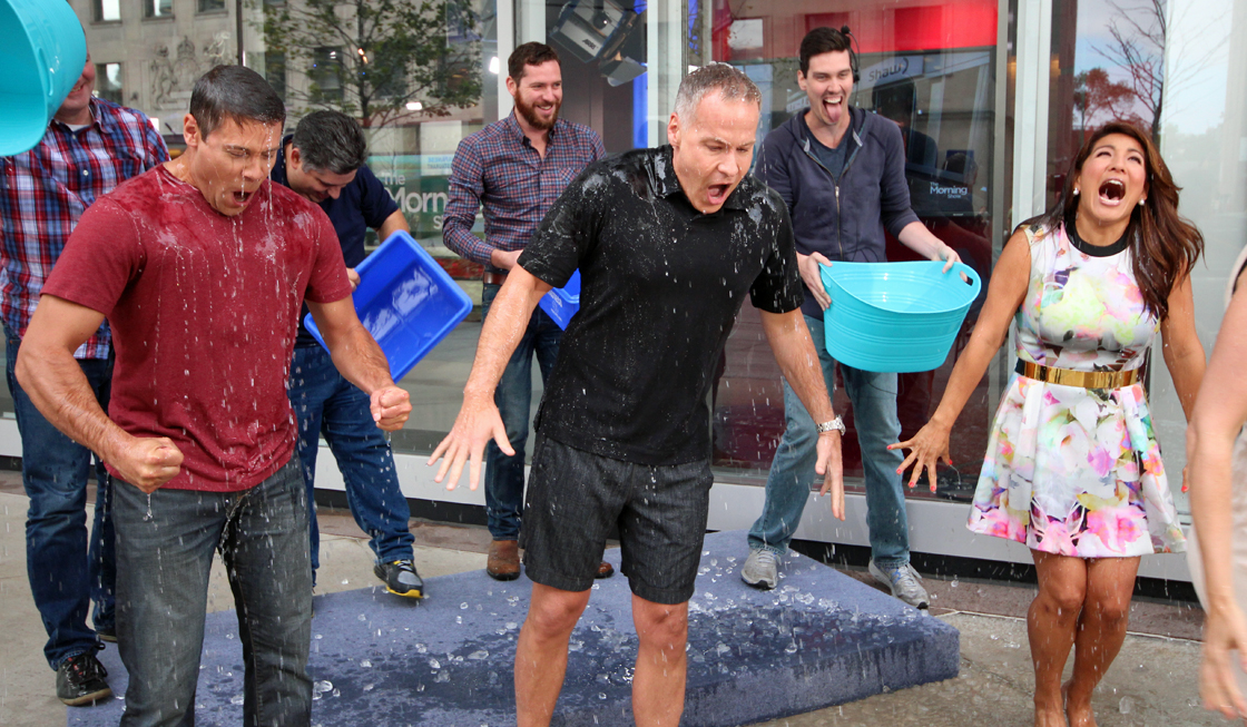 PHOTOS:  ‘The Morning Show’ does the ice bucket challenge - image