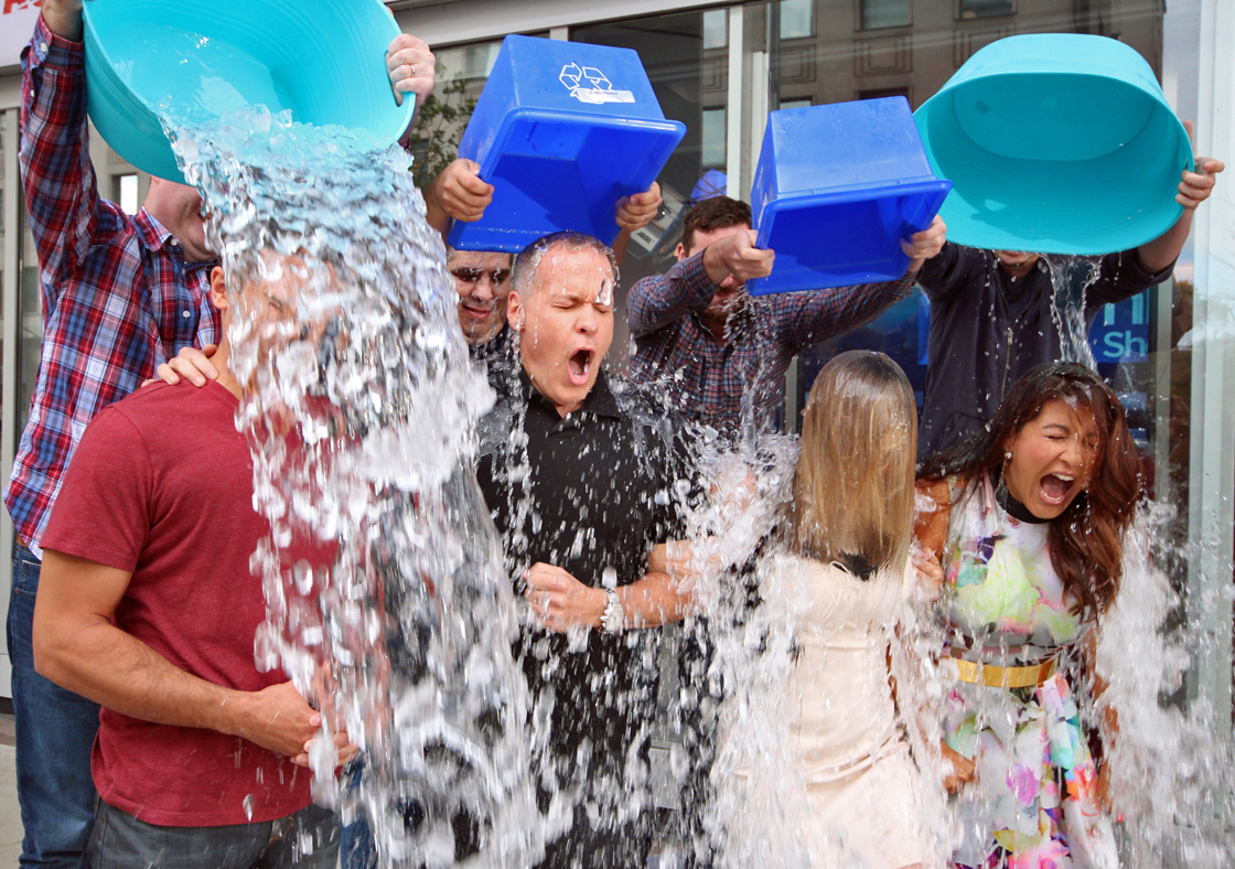PHOTOS:  ‘The Morning Show’ does the ice bucket challenge - image