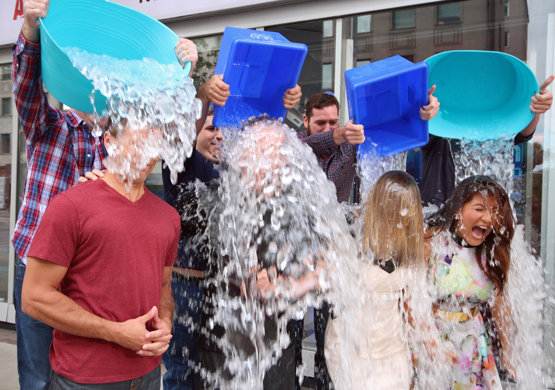 ALS ice bucket challenge
