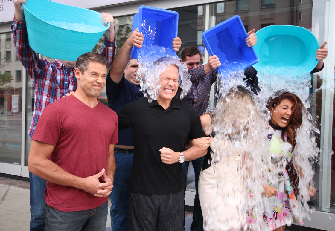PHOTOS:  ‘The Morning Show’ does the ice bucket challenge - image