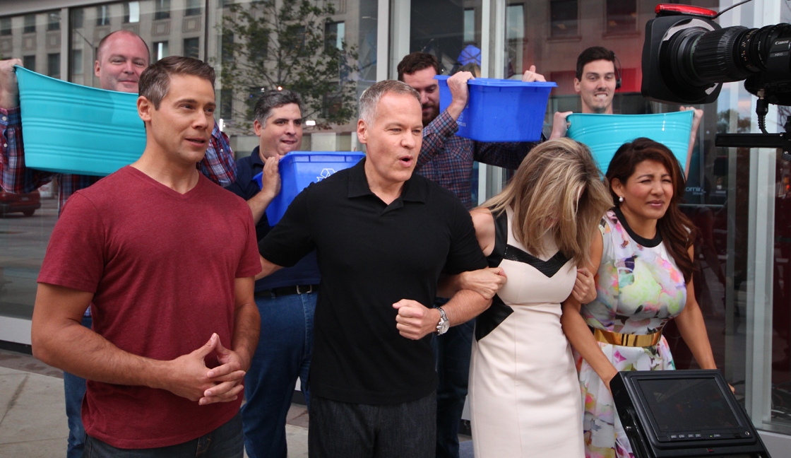PHOTOS:  ‘The Morning Show’ does the ice bucket challenge - image