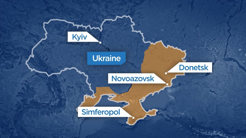 The Russian ‘invasion’ Of Ukraine In Maps And Numbers - National ...