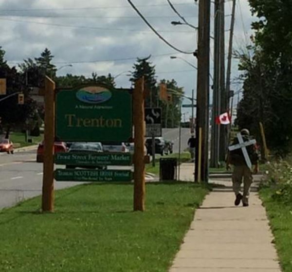 Jason McKenzie on his march across Canada to raise awareness for post-traumatic stress disorder.