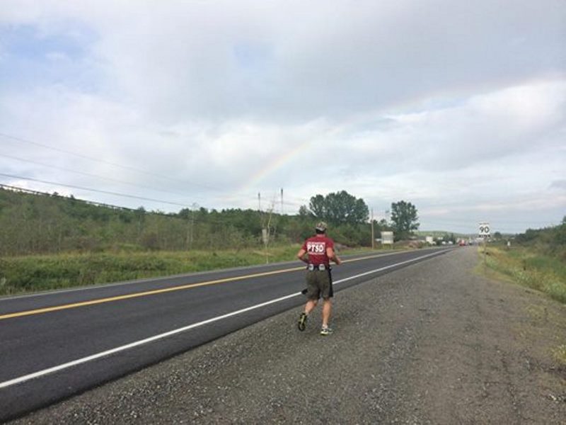 Jason McKenzie on his march across Canada to raise awareness for post-traumatic stress disorder.