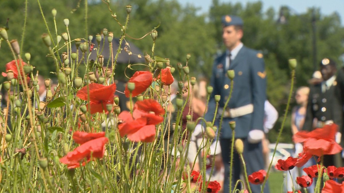 Saskatchewan's war memorial project began with the names of 5,000 of its soldiers who passed away. On Monday, 1,200 more names were added.