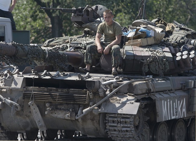 More than 400 Ukrainian soldiers crossed the border into Russia, Monday. Ukraine says fighting forced them onto Russian territory. Russia says they deserted the Ukrainian side.