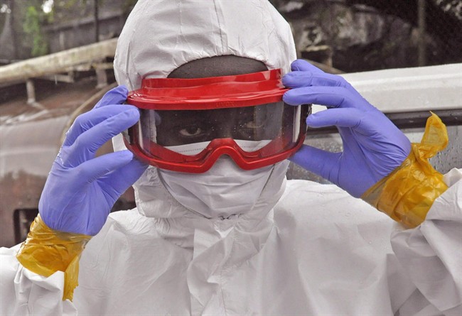 Canada sending protective gear to Ebola zone