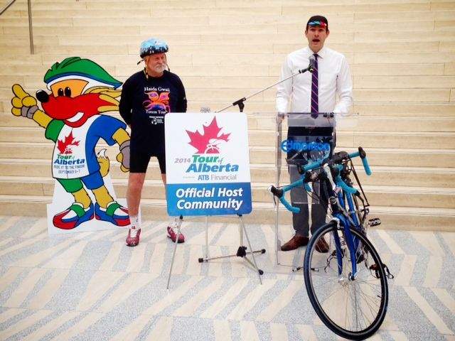 The Tour of Alberta is coming to Edmonton for the final weekend. Sept. 4, 2014.