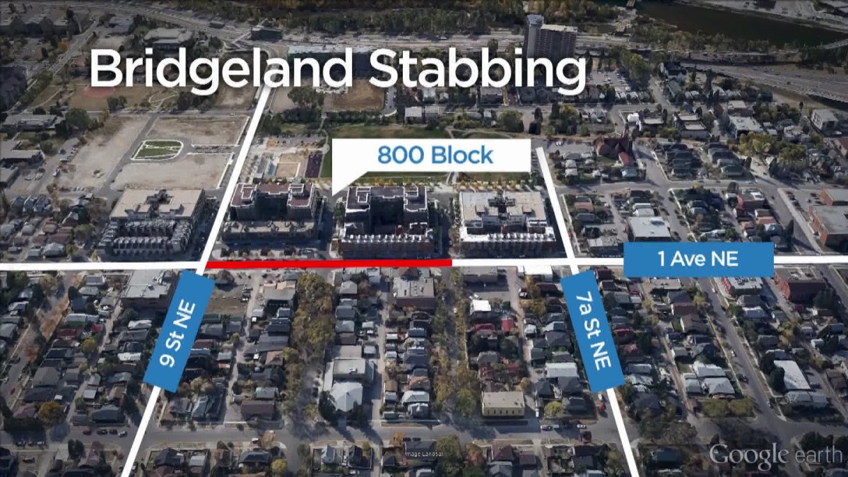 Police search for suspects in Bridgeland stabbing - image