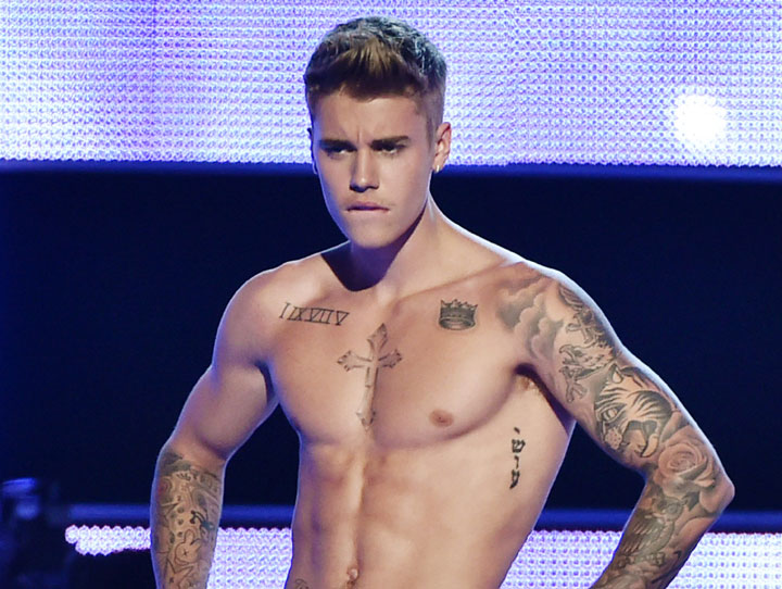 Justin Bieber, pictured in September 2014.