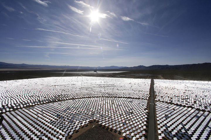 California's Ivanpah solar farm