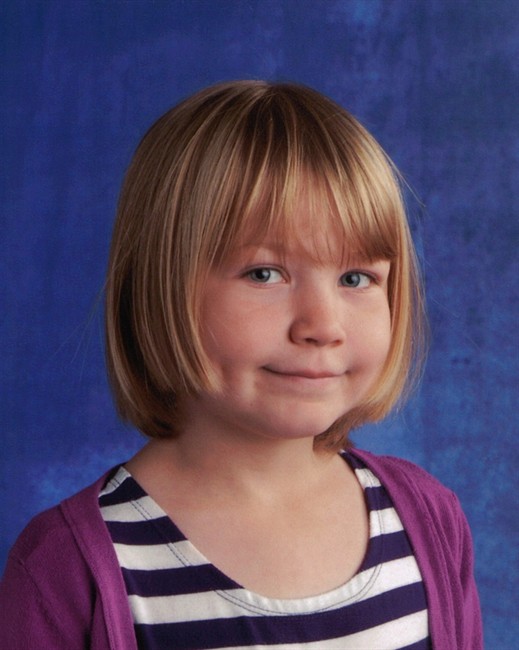 Amber Lucius is shown in an Alberta RCMP handout photo. The father of the nine-year-old girl found dead in a vehicle on a rural Alberta road is urging parents to never take their children for granted.THE CANADIAN PRESS/HO-Alberta RCMP.