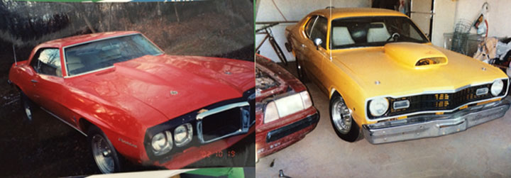 RCMP are investigating the theft of two classic cars from a storage Quonset near Yorkton, Sask.