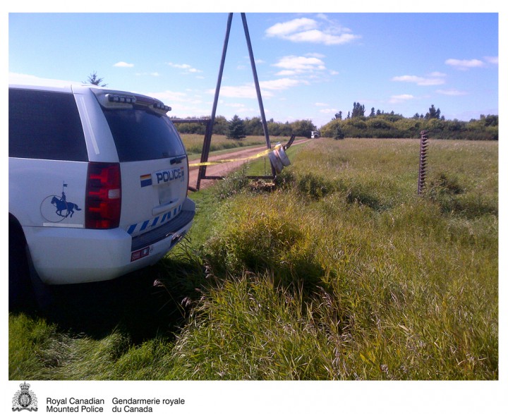 RCMP is investigating after two people were found dead on a rural property in Saskatchewan.