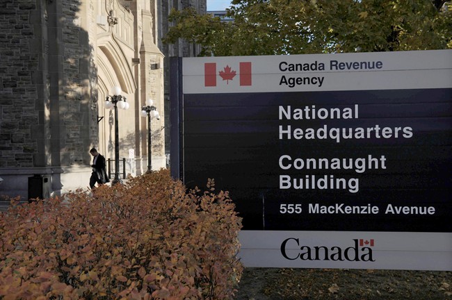 The Canada Revenue Agency headquarters in Ottawa is pictured on November 4, 2011. 