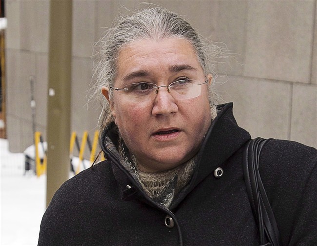 Pamela Porter pleaded guilty to charges of money laundering in a Montreal courtroom. Dec. 18, 2014.