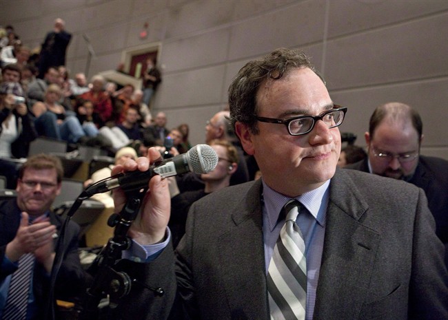 Ezra Levant is shown at the University of Ottawa in Ottawa on Tuesday, March 23, 2010. 