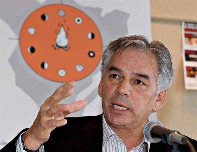 Grand Chief Ghislain Picard of the Assembly of First Nations of Quebec and Labrador ays he invited Premier Philippe Couillard to a meeting of native leaders in Montreal on Nov. 4. Wednesday, Oct. 28, 2015.