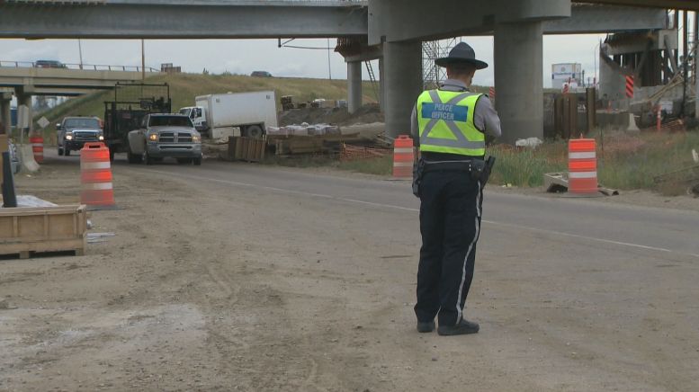 An RCMP corporal believes more needs to be done to reduce the number of distracted driving violations in Alberta, Monday, September 1, 2014. 