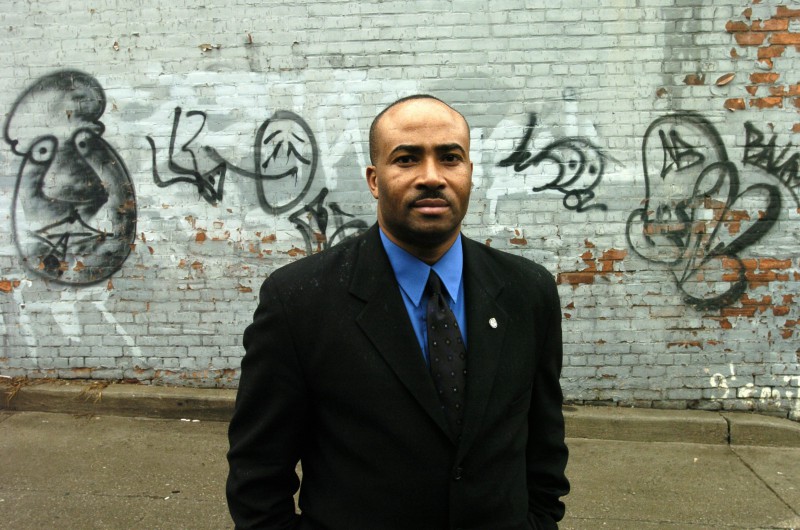 Senator Don Meredith seen in downtown Toronto. Photo by Louie Palu/The Globe and Mail.