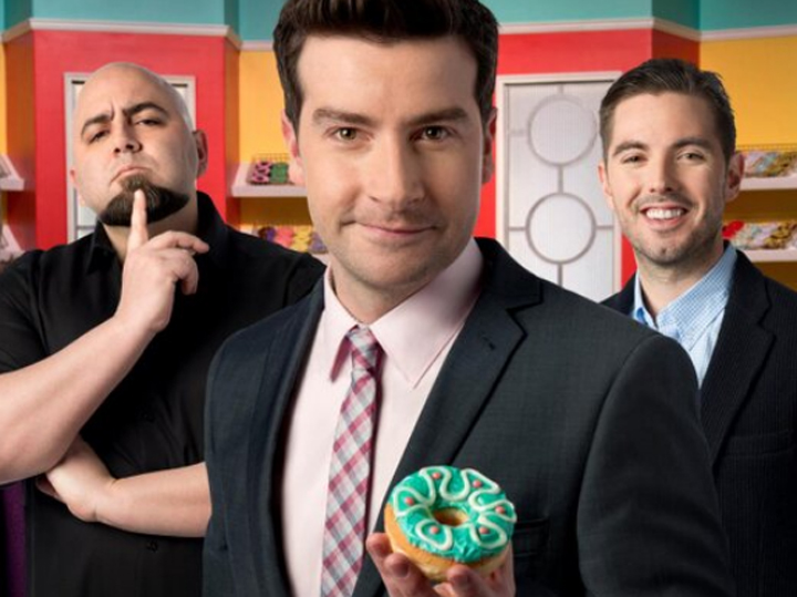 Daryn Jones, host of Food Network Canada's Donut Showdown.