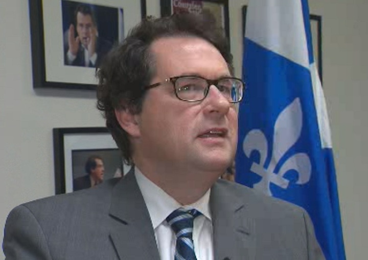Parti Quebecois MNA Bernard Drainville, pictured on September 19, 2014.