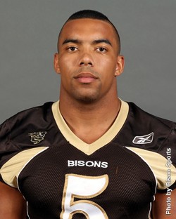 Manitoba Bisons DL Evan Gill will miss the rest of the season due to a torn ACL.