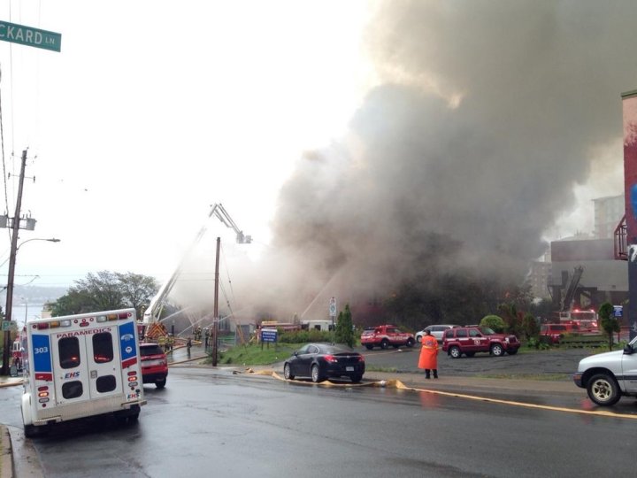 UPDATED Structure fire engulfs Halifax’s North End in smoke