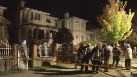 Fire in south Vancouver sends three people to hospital - image